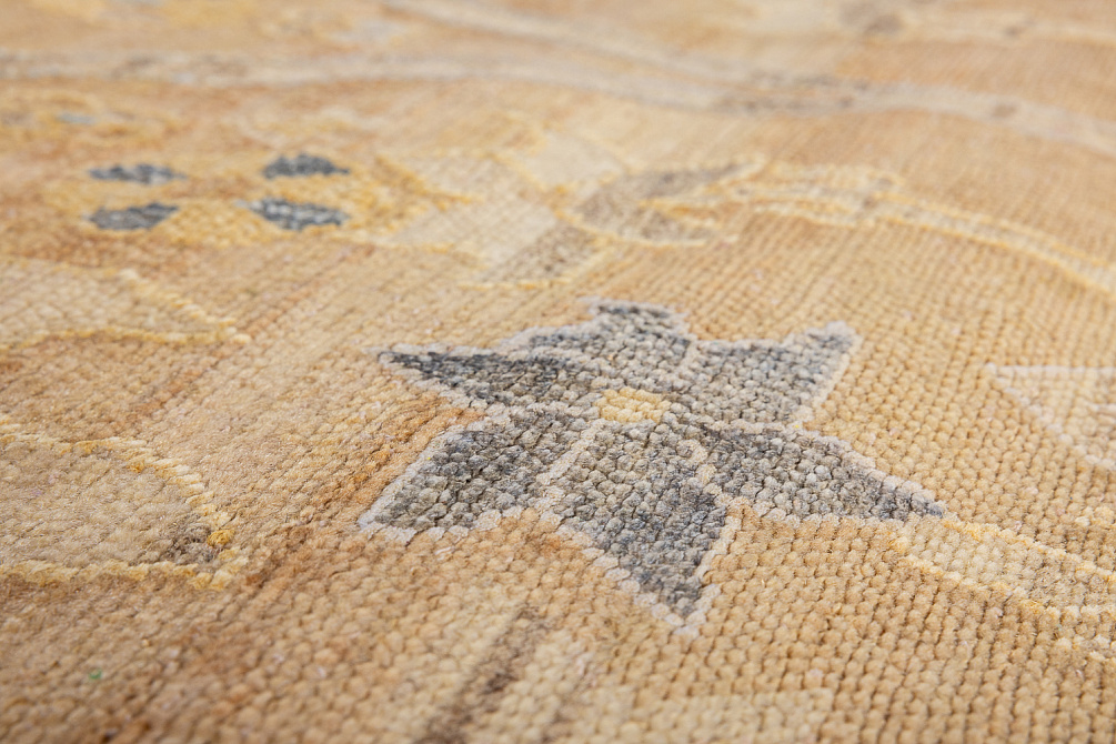 Индийский ковер из шерсти и хлопка «ZIEGLER VINTAGE» CAD7-GREY-MIX(275x280)