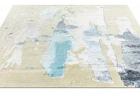 Индийский ковер из шерсти и арт-шёлка «RIVOLI» KE-150 2