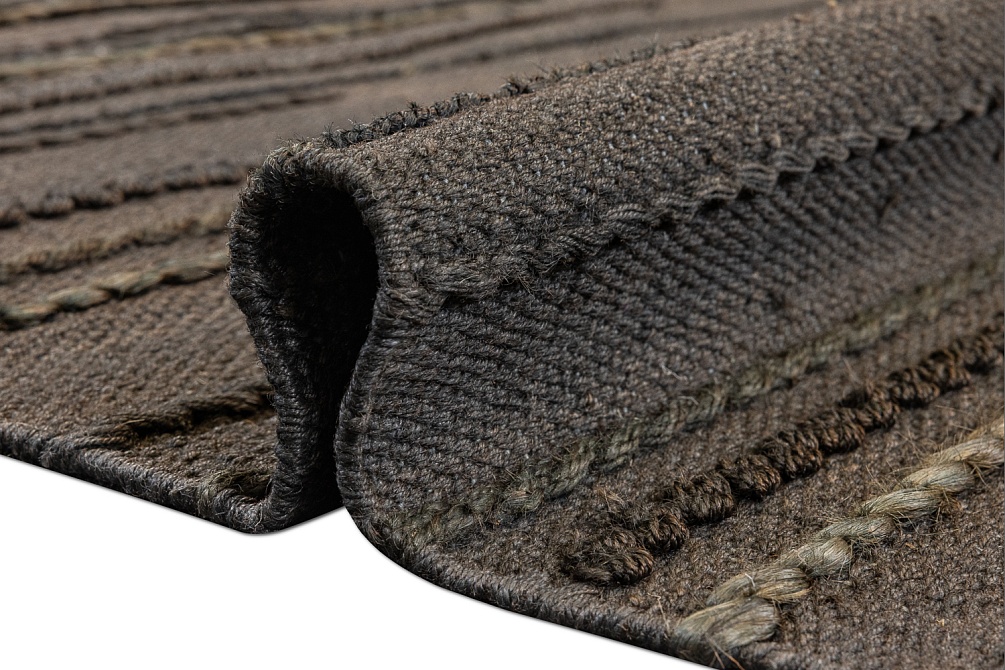 Индийский ковер из джута «JUTE MODERN» CHAMPAGNE-CHARCOAL-2 8