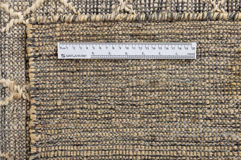 Индийский ковер из джута и шерсти «JUTE» 1405-CREAM 7