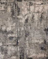 Индийский ковер из арт-шёлка, шерсти и хлопка «STORM» LPF1221-SILVER-CHARCOAL 1