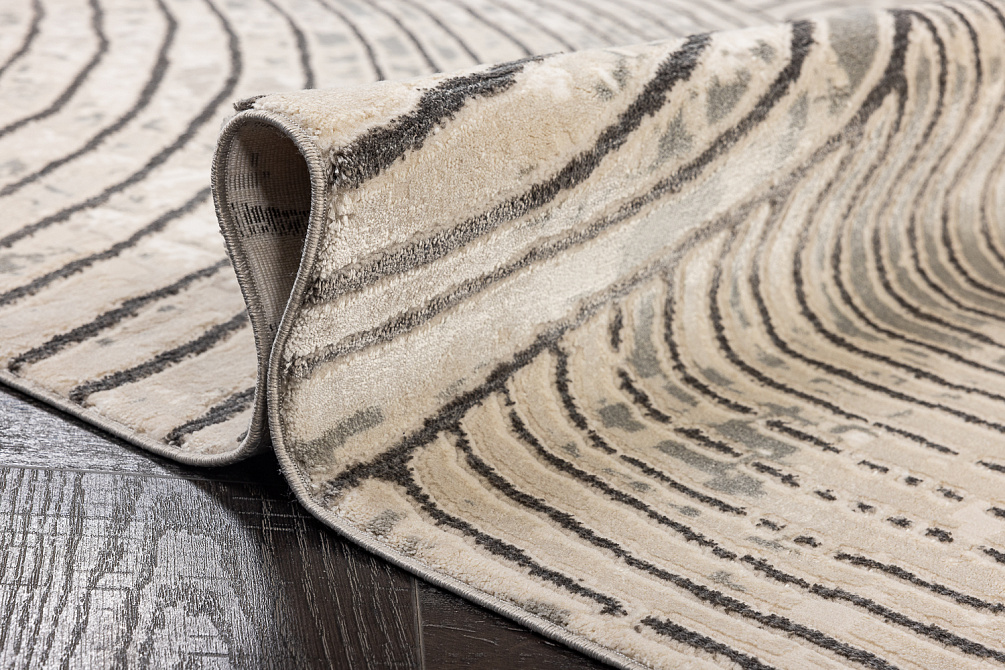 Турецкий ковер из бамбукового шёлка и акрила «MILANO CASA» PJ46A-CRE
