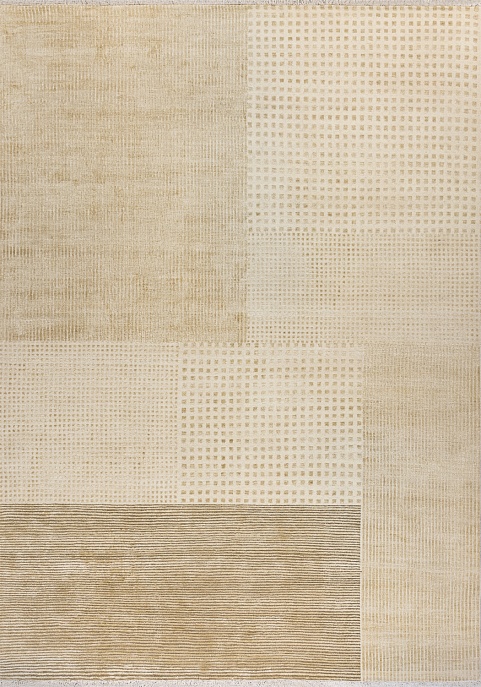 Индийский ковер из шерсти и шёлка «HOLLYWOOD ART» CE9515-GOLD