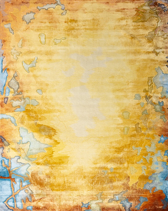 Китайский ковер из шерсти и арт-шёлка «PRISMATIC N» PRS29-GOLD-MLT 1