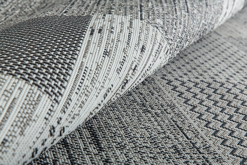 Бельгийский ковер из полипропилена «TWEED» 9162-T618-CRE-NBLK