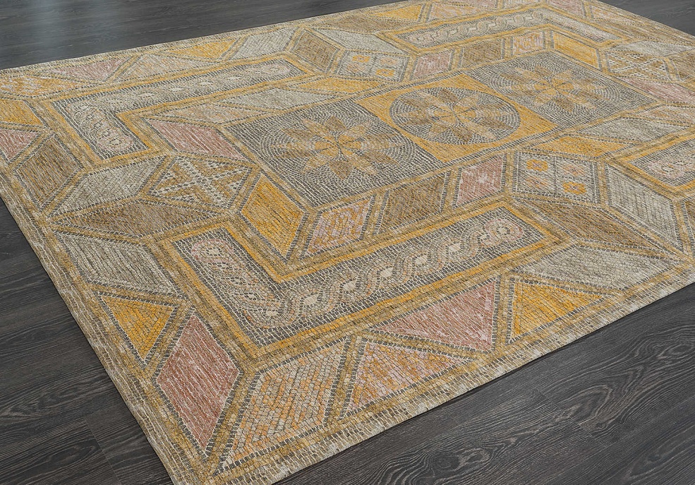 Бельгийский ковер из вискозы, акрила и хлопка «ELEGANT TAPESTRY» KARIMA-GRY-MUS