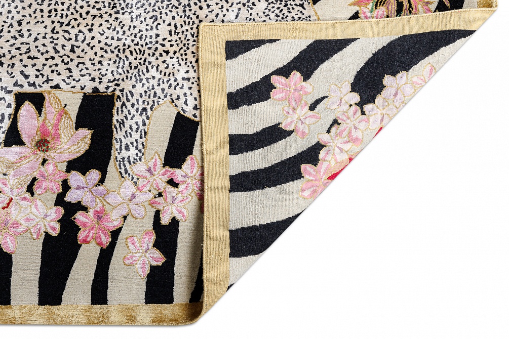 Непальский ковер из шерсти и шёлка «CHINESE ART DECO» CA-4