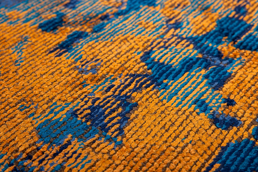 Турецкий ковер из хлопка, вискозы и полиэстера «AMORPH» 6102-SPLENDOR ERA ORANGE 6