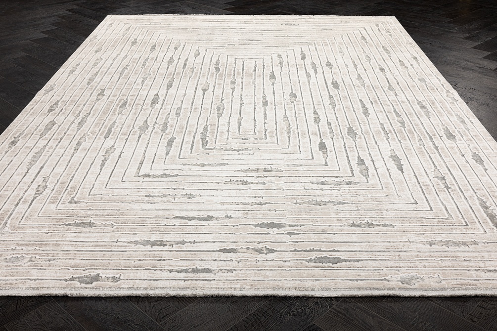 Турецкий ковер из бамбукового шёлка и акрила «MILANO CASA» PJ51A-CRE