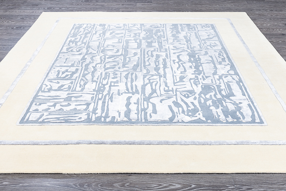 Индийский ковёр из шерсти и арт-шёлка «Art de Vivre by DETALI» design Elena Lushkina «RELIEF-1»