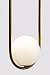 Подвесной светильник Ball Brass