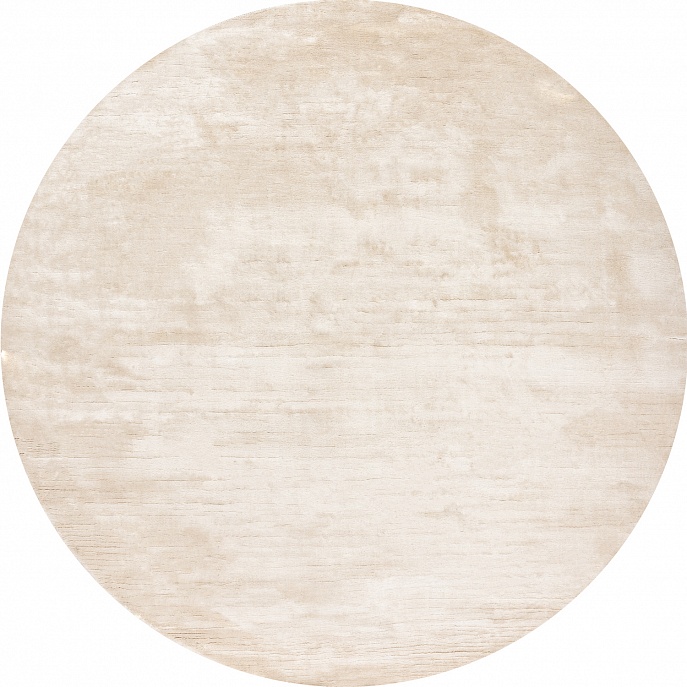 Индийский ковер из шёлка «SILK VEIL» PLAIN-G099(Round)