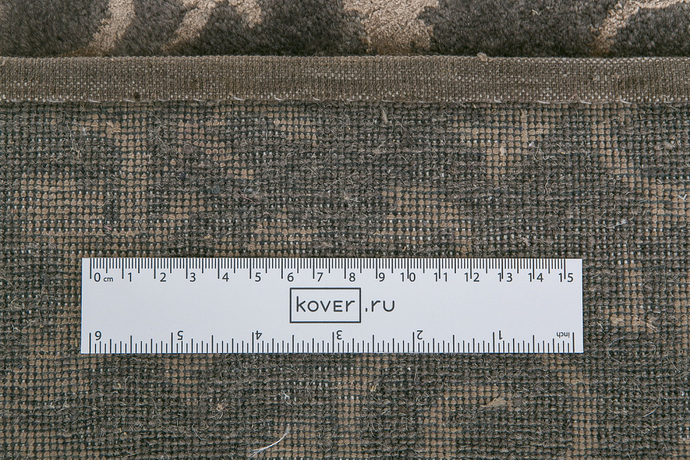Индийский ковёр из шерсти и арт-шёлка «NEW DAMAST» 129-BRN5