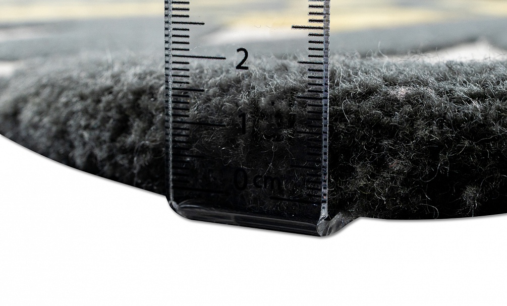 Индийский ковер из шерсти, арт-шёлка и хлопка «IRREGULAR» TOP9061-L.GRAY-L.GRAY 7