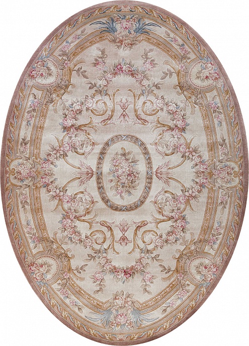 Китайский ковер из шерсти «SAVONNERIE EXCLUSIVE» SK-2-F153-F148(Oval) 1