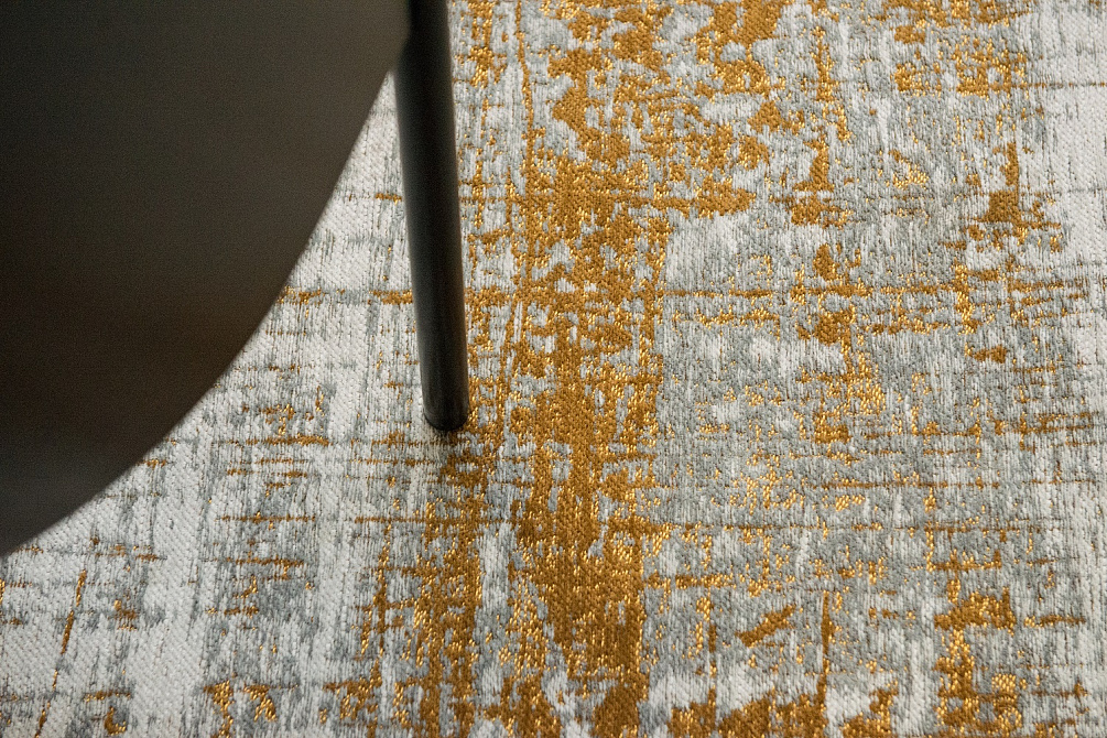 Бельгийский ковёр из хлопка и синтетики «MAD MEN» 8419-COLUMBUS-GOLD