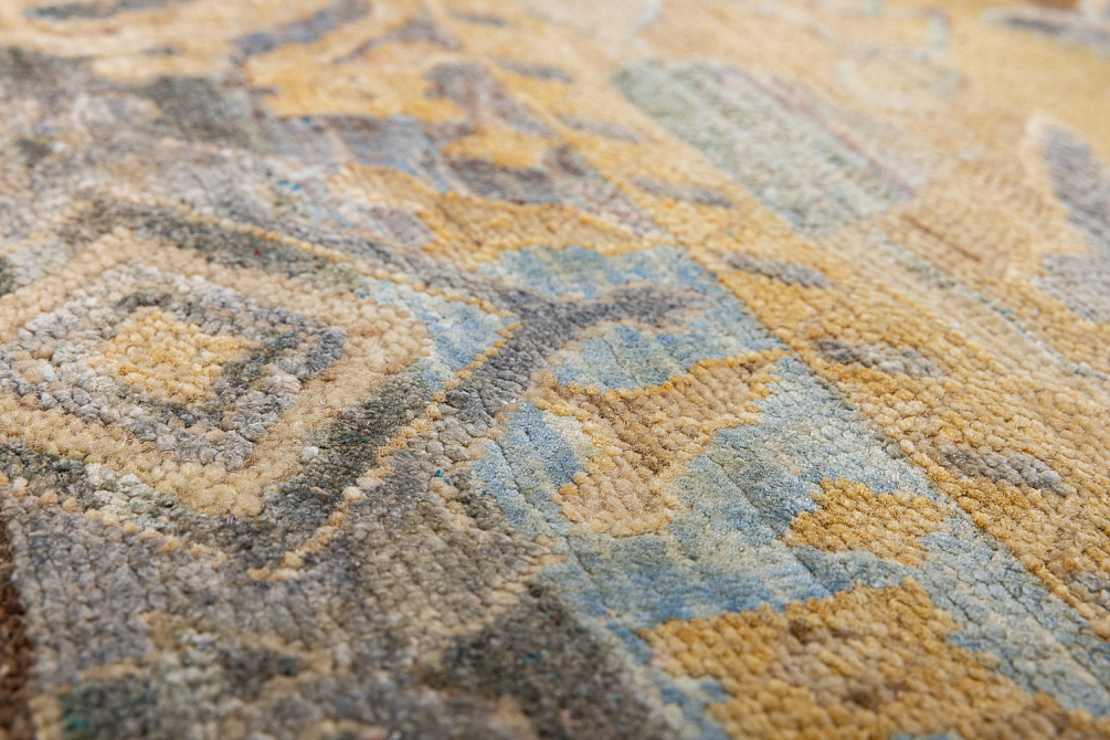 Индийский ковер из шерсти и хлопка «ZIEGLER VINTAGE» CAD7-GREY-MIX(275x280)