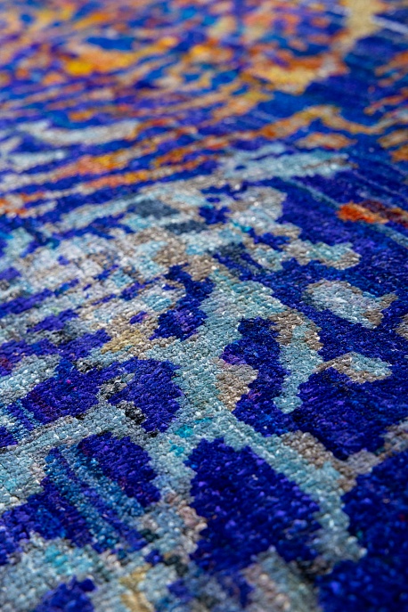 Индийский ковер из шёлка «EBRU SILK» EBR-31