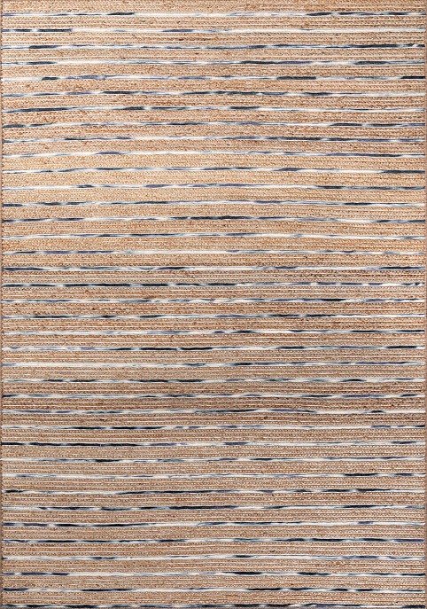 Индийский ковер из джута и шерсти «KUSH» 2019223-GREY BROWN