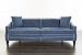 Диван Aquismon Blue 3-х местный