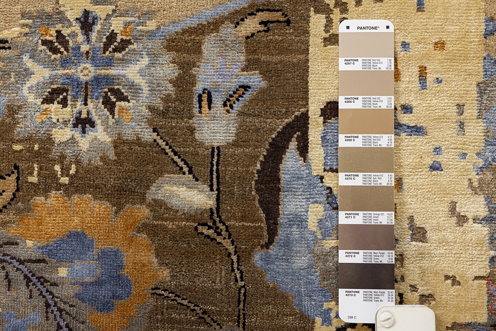 Индийский ковер из шёлка и шерсти «POLONAISE» KE-535 12