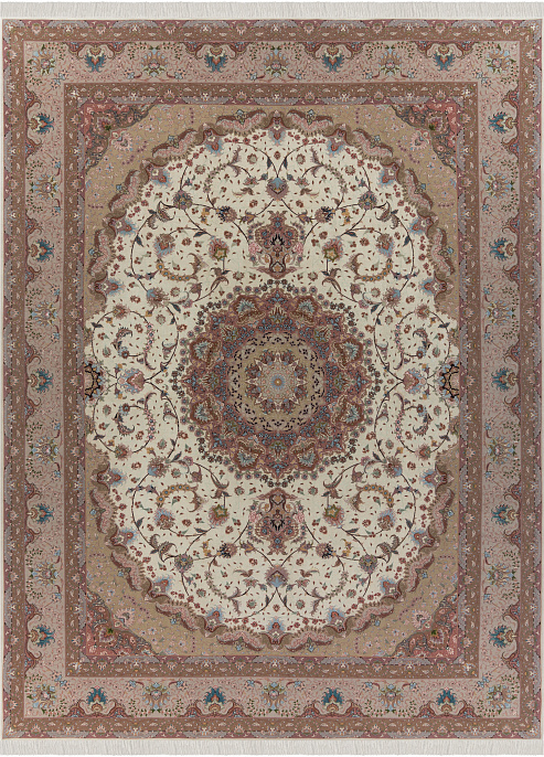 Иранский ковер из шерсти и шёлка «TABRIZ IR» 12-132-IR