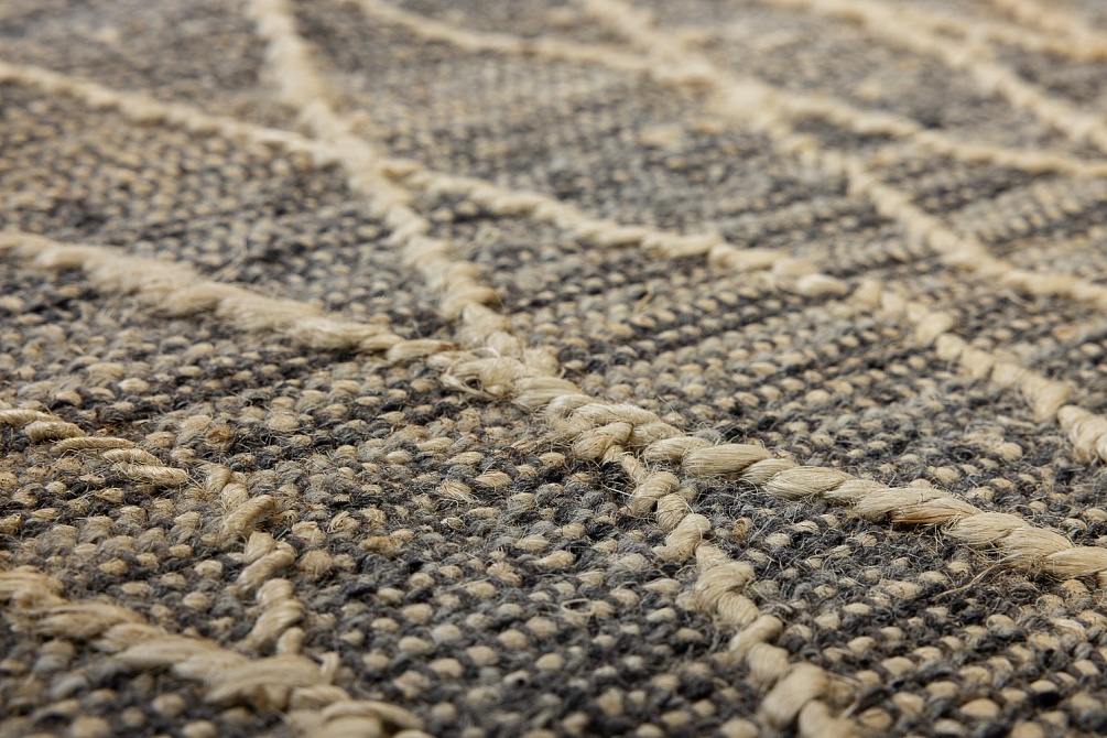 Индийский ковер из джута и шерсти «JUTE» 1405-CREAM 5