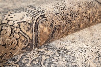 Турецкий ковер из эвкалиптового шёлка и шёлка «SALVATORE AQUARELLE» 3806-SEPIA 4