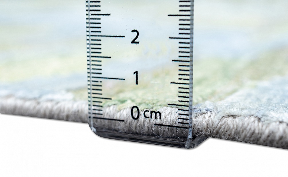 Индийский ковер из шёлка и шерсти «HOLLYWOOD ART» M218-GREEN