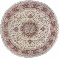Иранский ковер из шерсти и шёлка «TABRIZ IR» 13-2-IR(Round) 1
