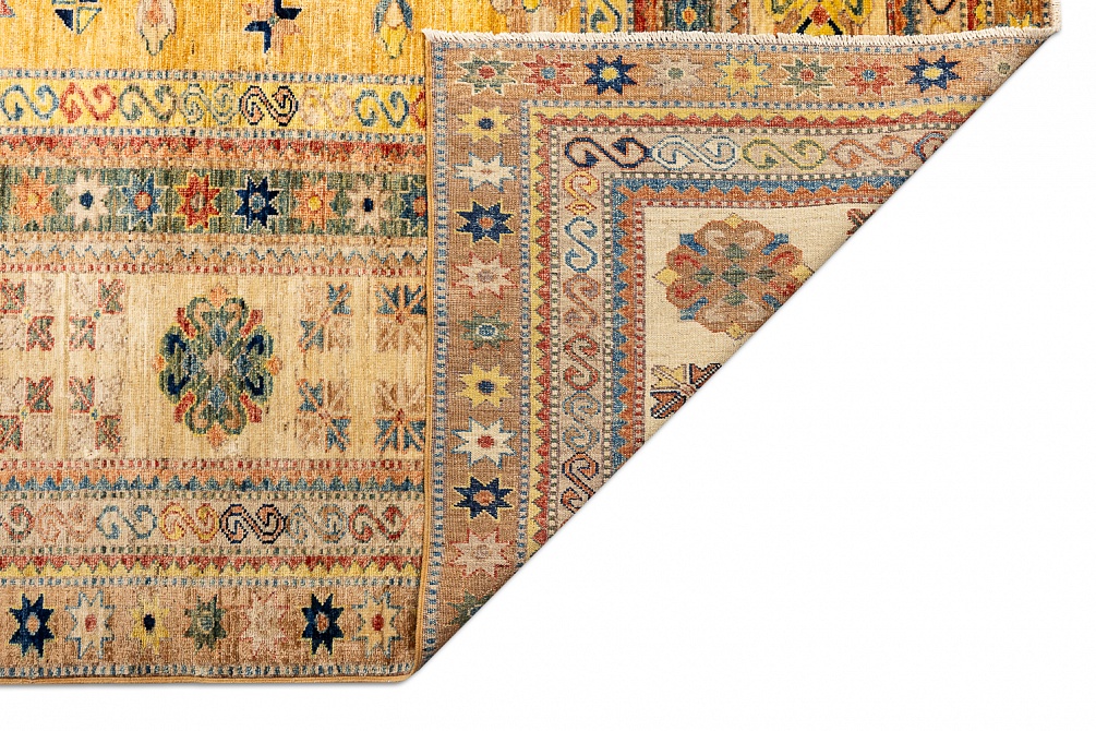 Пакистанский ковер из шерсти «KAZAK ROYAL» 23532-GLD-IVR