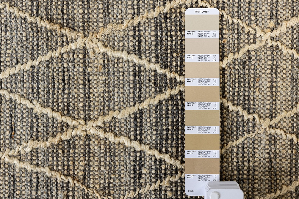 Индийский ковер из джута и шерсти «JUTE» 1405-CREAM 10