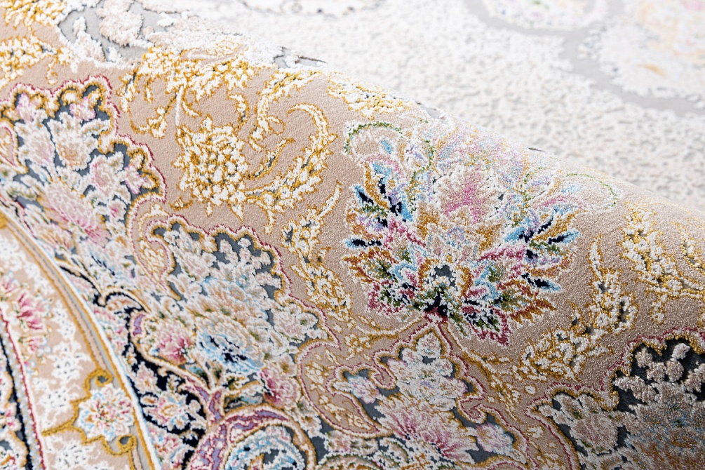 Иранский ковер из полиэфирного шёлка и акрила «ARMAN» ANOSHA-SILV