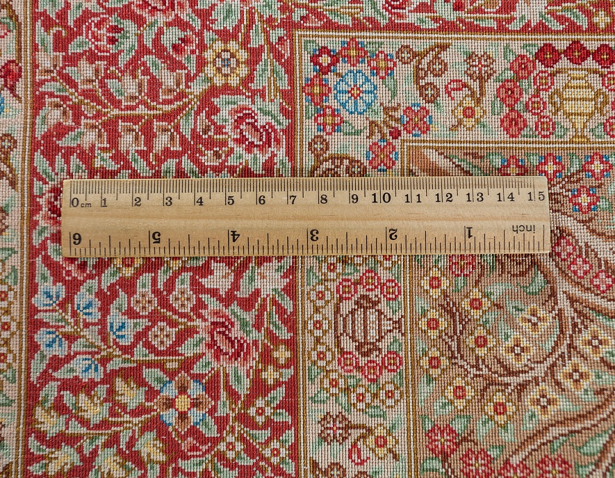 Иранский ковер из шёлка «QOM» 10-324/S-IR 5