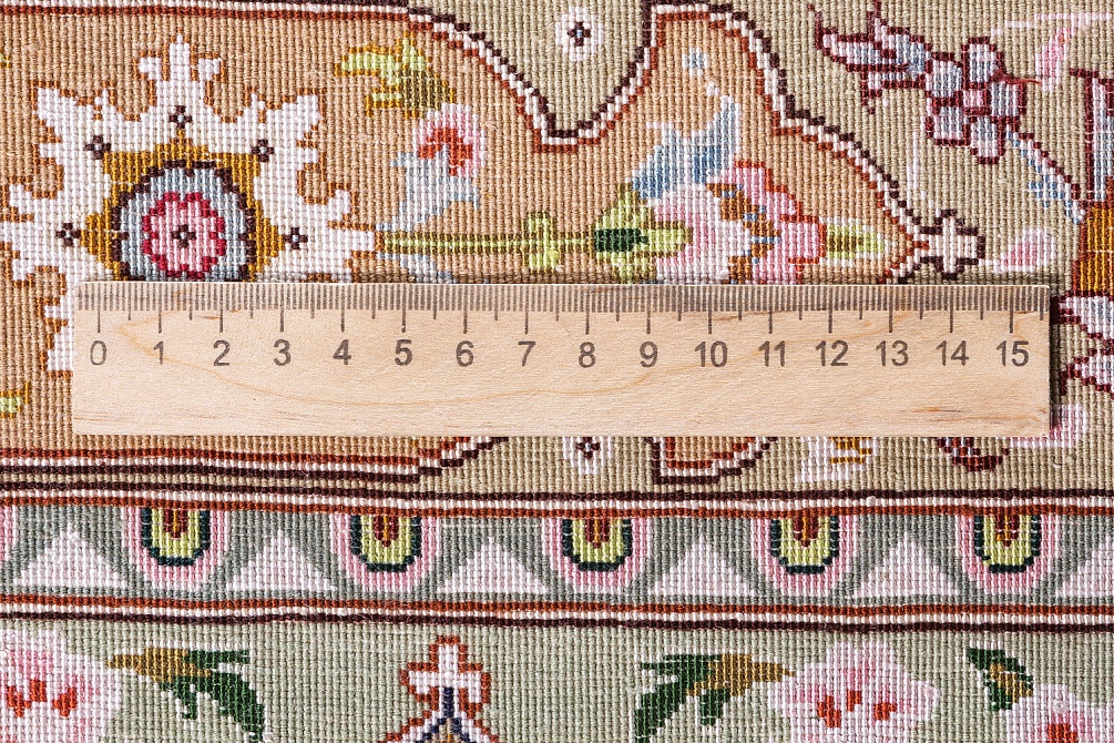 Иранский ковер из шерсти и шёлка «TABRIZ 40» 11-37-IR 6