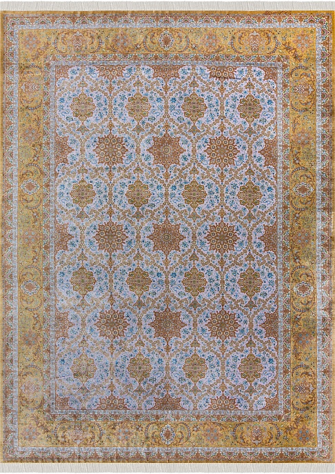 Иранский ковер из шёлка «QOM» 12-602-IR