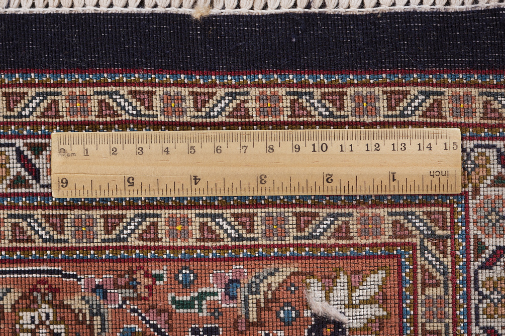 Иранский ковёр из шерсти и шёлка «TABRIZ MAHI» 13-36-IR