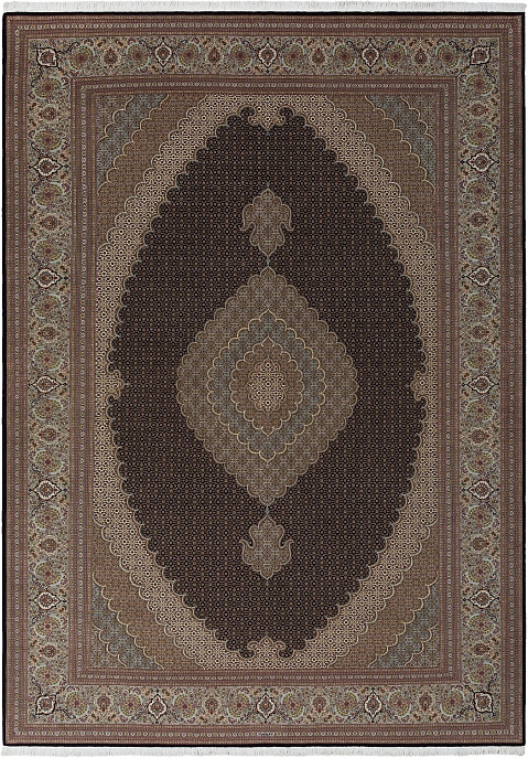 Иранский ковер из шерсти и шёлка «TABRIZ MAHI» 900-37831-IR