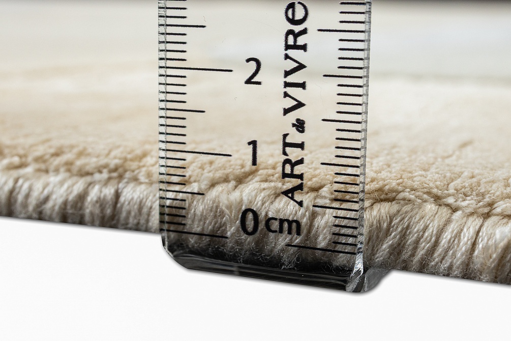 Индийский ковер из шерсти, шёлка и эвкалиптового шёлка «TECTONIC» D1-C3 9