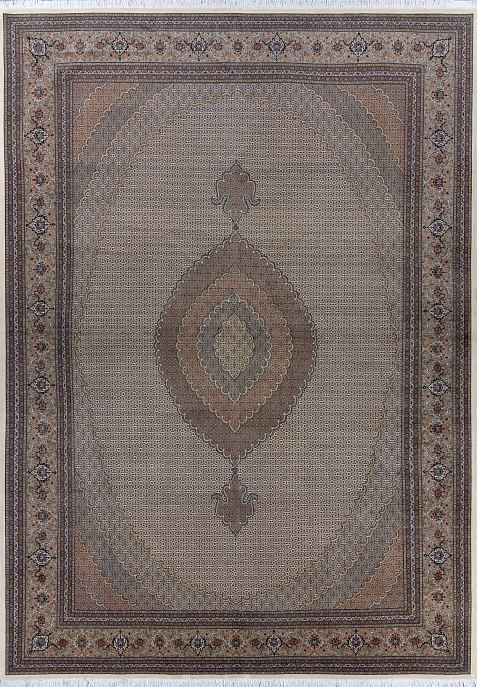 Иранский ковер из шерсти и шёлка «TABRIZ MAHI» 8-340-IR