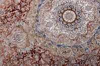 Иранский ковер из вискозы и акрила «Miras Collection» 1200- Madder Red 5