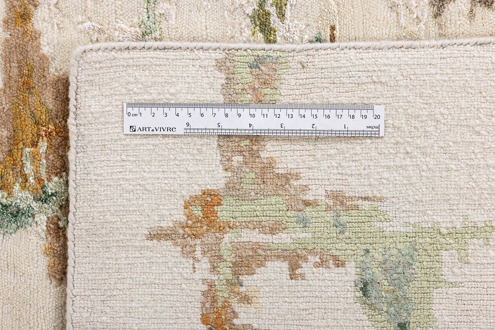 Индийский ковер из шерсти и арт-шёлка «STORM» FR737-MULTI