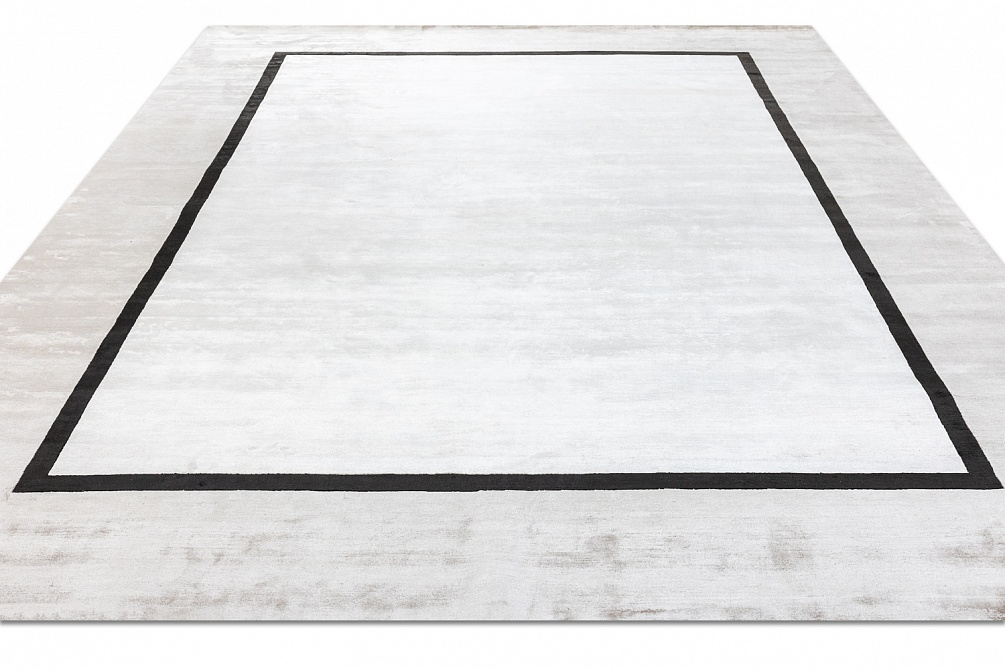 Индийский ковер из шёлка «SILK BORDER» V9-MLT