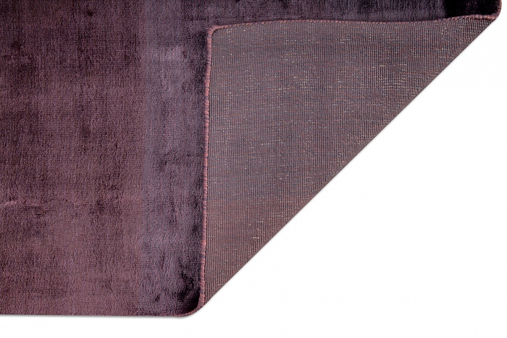 Индийский ковер из арт-шёлка «RAINBOW SHINE» 2014002-PLUM-PUR