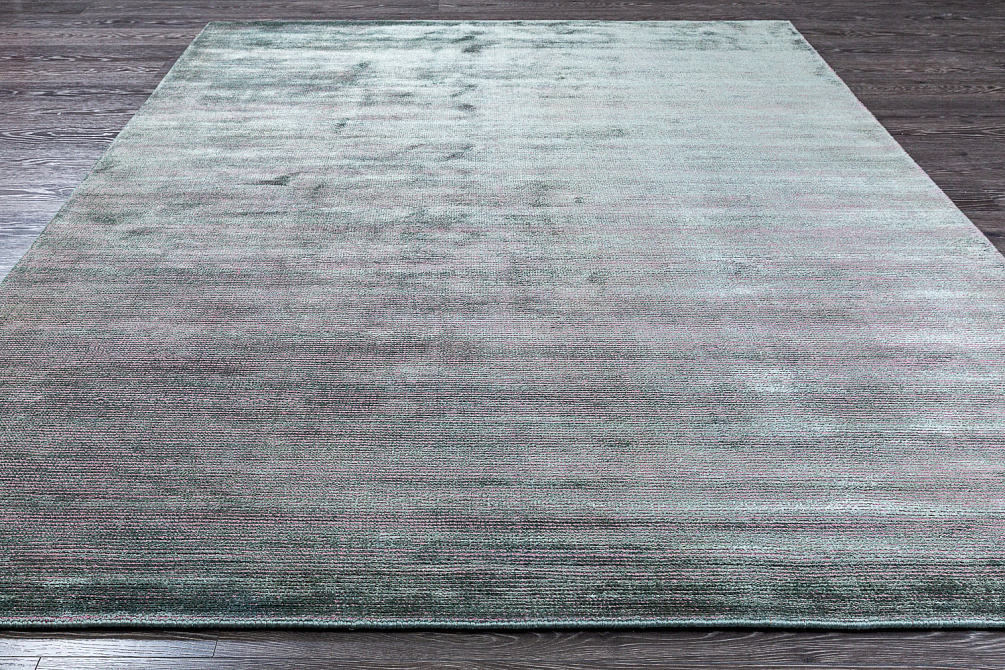 Индийский ковёр из арт-шёлка и шерсти «MURUGAN» PLAIN-I110-ET08