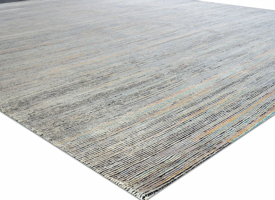 Непальский ковер из шерсти и шёлка «REVERS» C3299-P15