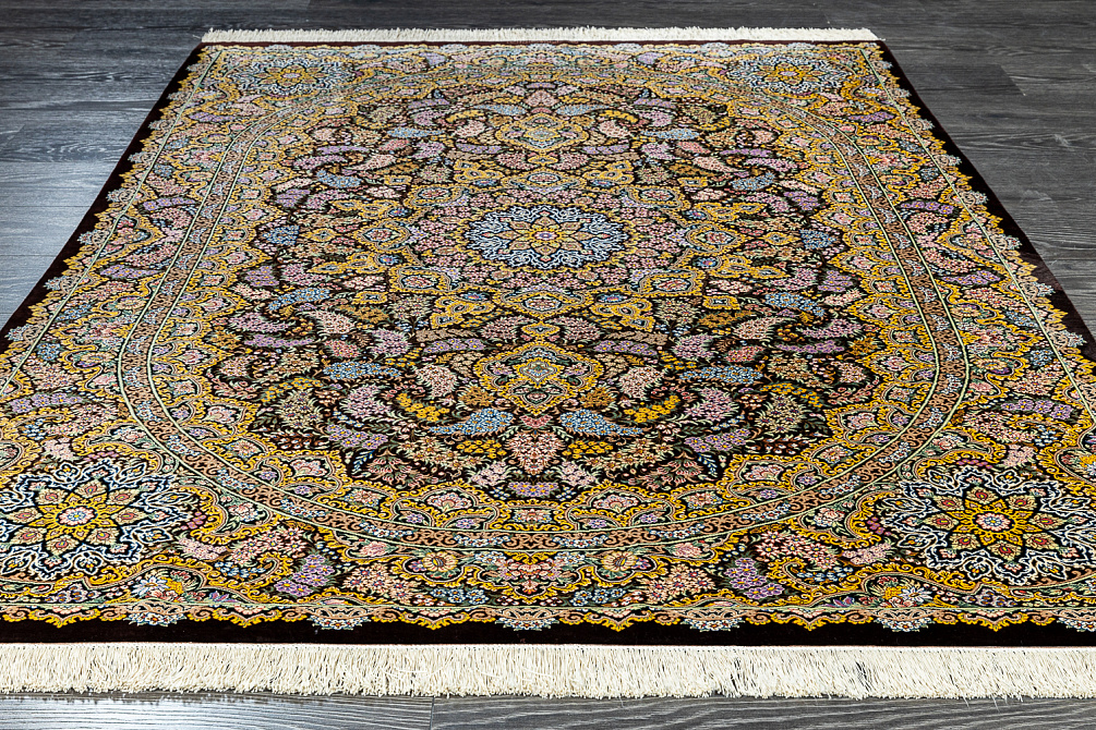 Иранский ковёр из шёлка «QOM» 14-263-IR