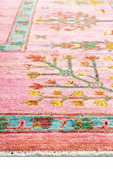 Пакистанский ковер из шерсти «SHAHI» PINK-PINK(243x318)
