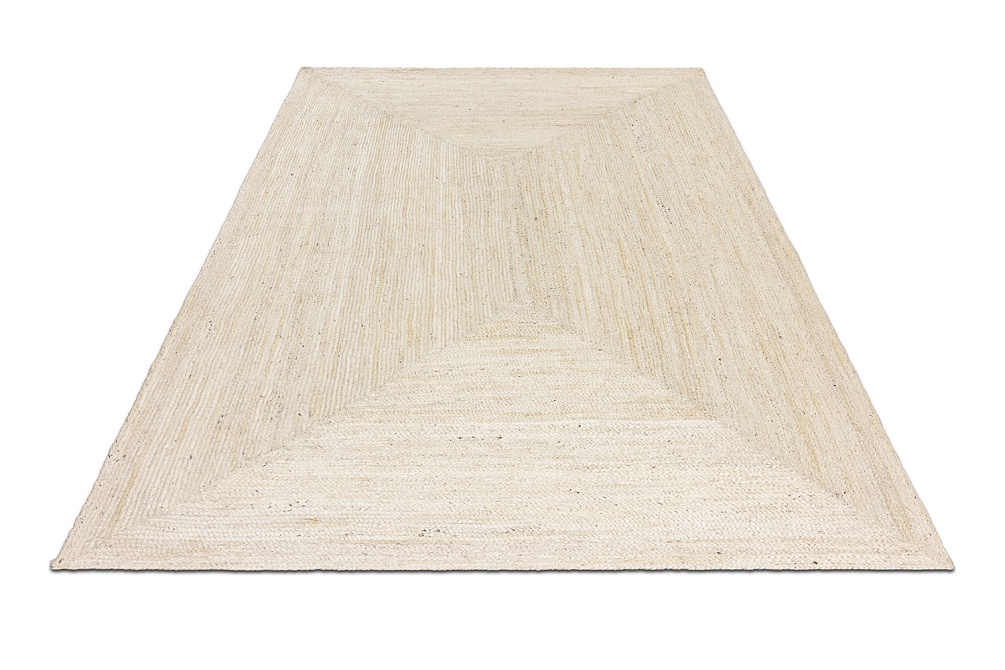 Индийский ковер из джута «JUTE» WHITE 2