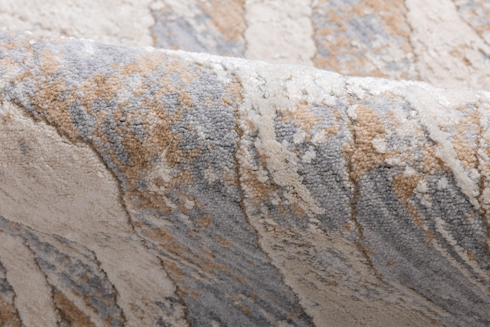Турецкий ковёр из эвкалиптового шёлка и полиэстера «TIBET ICON» JE10A-CRE